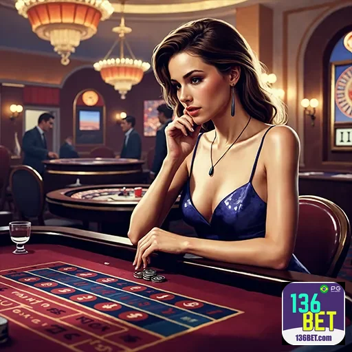 Imagem de cassino no 136bet, destaque para jogos de azar e apostas online no site 136bet.